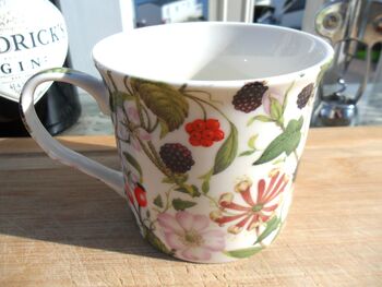 Set Of Six China Palace Mugs In Hedgerow Design, 8 of 8