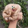 Christmas Hair Pin Set Of Two, thumbnail 10 of 11