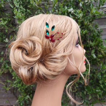 Christmas Hair Pin Set Of Two, 10 of 11