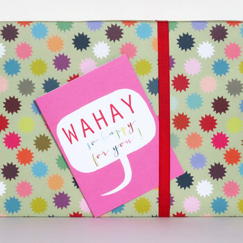 Mini Wahay! So Happy For You Card, 4 of 5