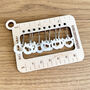 Alpaca Knitting Needle Gauge And Stitch Marker Set, thumbnail 6 of 8