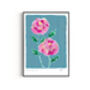 Peonies Hand Painted Art Print, thumbnail 5 of 6