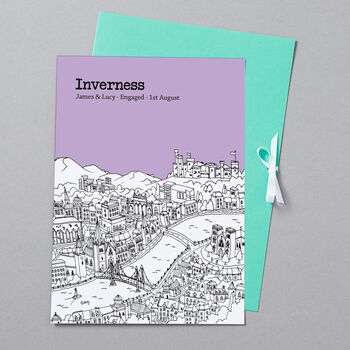 Personalised Inverness Print, 9 of 9