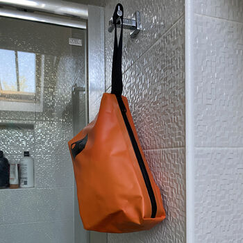 Sports Dry Bag Wash Bag Orange, 3 of 5