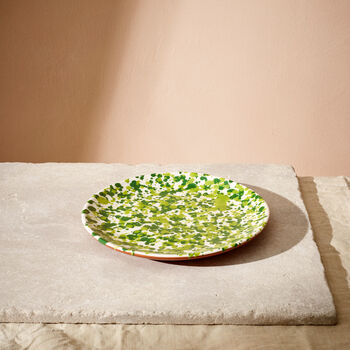 Maximal Spatter Terracotta Plate, 4 of 8