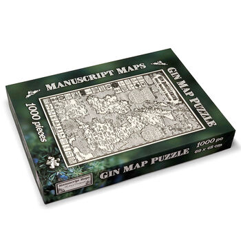 Gin Map Jigsaw Puzzle 500 / 1000 Pieces, 4 of 9