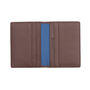 Small Leather Card Holder Wallet Colourful Personalised Gift, thumbnail 7 of 10