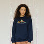 What A Wonderful World Embroidered Sweatshirt, thumbnail 6 of 12