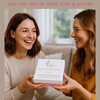 Rose Crystal Soap Gift For Her / Surprise In A Soap With Genuine Gemstone Inside / Christmas Gifts, 7 of 12