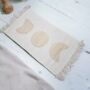 Moon Phases Tufted White Rug, thumbnail 4 of 5