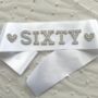 Twenty First / 21st Birthday Pearl Personalised Sash, thumbnail 2 of 3