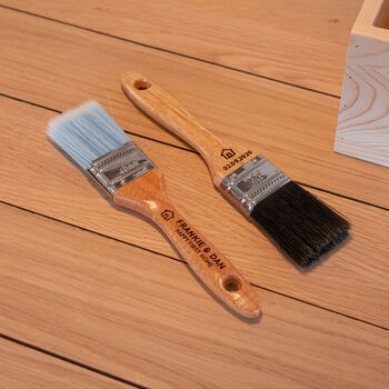 Personalised Wooden Paint Brush For Painters, 5 of 6