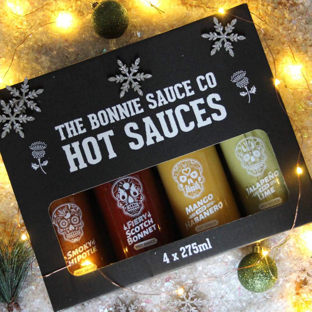 Hot Sauce Selection Gift Set By Bonnie Sauce Co.