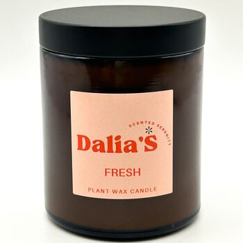 Fresh 180ml Glass Jar Candle, 2 of 4