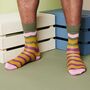 Men's Organic Cotton Patterned Socks, thumbnail 7 of 7