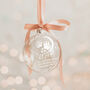 Pet Keepsake Personalised Christmas Bauble Decoration, thumbnail 1 of 5