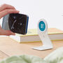 Personalised Nightstand Magsafe iPhone Dock | White, thumbnail 1 of 8