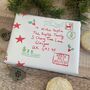 North Pole Special Delivery Name And Address Personalised Wrapping Paper, thumbnail 8 of 10