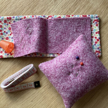 Children’s Sewing / Knitting / Project Bag /Pink, 6 of 6