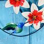 Recycled Metal Hummingbird Wall Art Art124, thumbnail 2 of 5