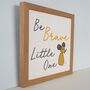 'Be Brave Little One' Textile Wall Art, thumbnail 2 of 3