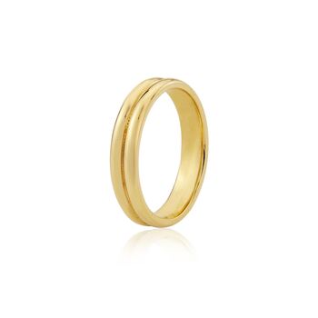 Warwick 9ct Double Yellow Gold Ring, 2 of 4