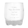 Engraved Whiskey Glass, thumbnail 7 of 7