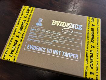 Cold Case Investigation Mystery Crime Advent Calendar, 3 of 11