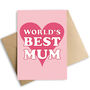 Love You Mama, Birthday Tea Towel And Card, thumbnail 4 of 6