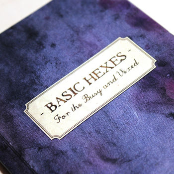 Spell Book Style Notebook 'Basic Hexes', 3 of 7