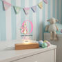 First Easter Bunny Initial LED Acrylic Plaque, thumbnail 6 of 8