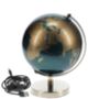 Blue And Gold Usb World Globe Light, thumbnail 2 of 4