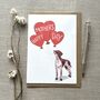 Personalised German Pointer Mother's Day Card, thumbnail 1 of 2