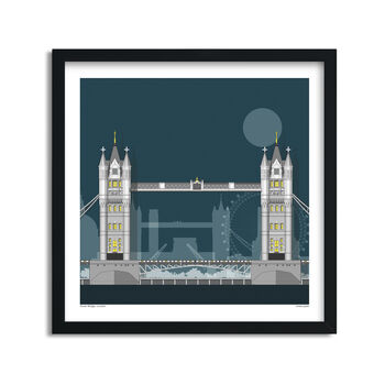 Tower Bridge Giclee Print, 4 of 4