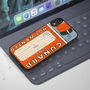 Vintage Cruise Luggage Tag iPhone Case Travel Gift, thumbnail 2 of 2