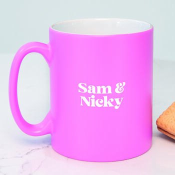True Love Personalised Pink Mug, 3 of 3