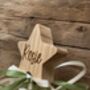Personalised Chunky Wooden Wand With Ribbon, thumbnail 4 of 5