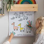 Wall Mounted Colouring In Scroll, thumbnail 1 of 1