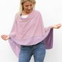 Personalised Wool Mix Poncho, thumbnail 10 of 12