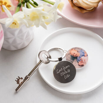 Personalised Photo Keyring For Her, 2 of 6