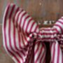 Hanging Fabric Bow Stripes, thumbnail 3 of 5