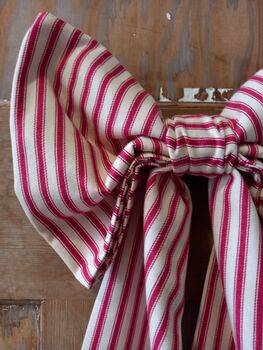 Hanging Fabric Bow Stripes, 3 of 5