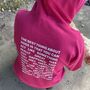 Dog Person Hoody With Printed Dog Quote On The Back, thumbnail 5 of 8