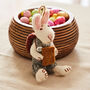 Felt Rabbit With Journal Hanging Decoration, thumbnail 1 of 6