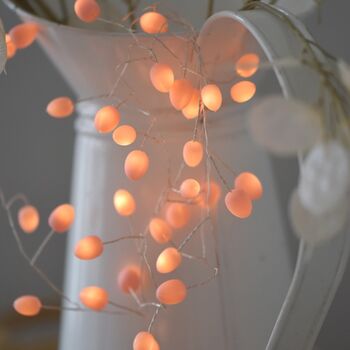 Peach Drop String Fairy Lights, 2 of 6