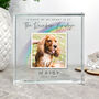 Personalised Rainbow Bridge Pet Photo Crystal Token, thumbnail 4 of 6