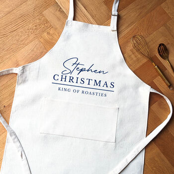 Personalised Family Christmas Aprons Christmas Cooking Gift, 2 of 4