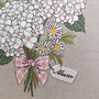 Personalised New Mum/New Beginnings Bouquet Cushion, thumbnail 4 of 7