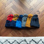 Ladies Personalised Initial Knitted Bobble Hat, thumbnail 3 of 11
