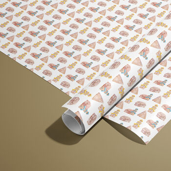 Gingerbread House Wrapping Paper Roll Or Folded, 2 of 3